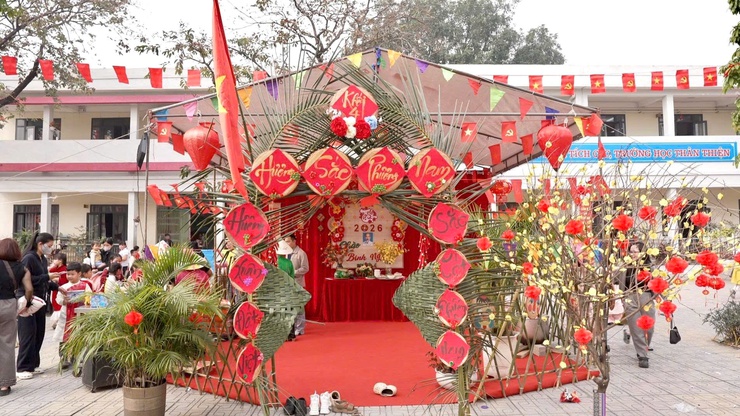 Trường Tiểu học Kim Chung tổ chức chương trình "Xuân gắn kết – Tết yêu thương" Xuân Bính Ngọ 2026- Ảnh 15.