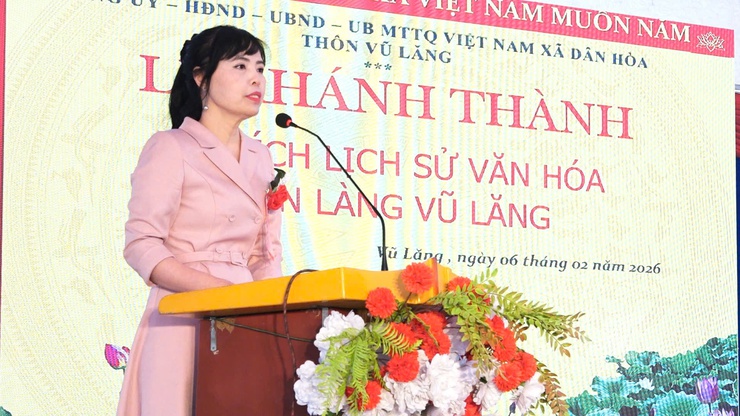 LỄ KHÁNH THÀNH DI TÍCH LỊCH SỬ – VĂN HÓA ĐỀN LÀNG VŨ LĂNG- GÌN GIỮ HỒN CỐT VĂN HÓA, PHÁT HUY GIÁ TRỊ TRUYỀN THỐNG QUÊ HƯƠNG- Ảnh 9.