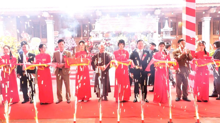 LỄ KHÁNH THÀNH DI TÍCH LỊCH SỬ – VĂN HÓA ĐỀN LÀNG VŨ LĂNG- GÌN GIỮ HỒN CỐT VĂN HÓA, PHÁT HUY GIÁ TRỊ TRUYỀN THỐNG QUÊ HƯƠNG- Ảnh 2.