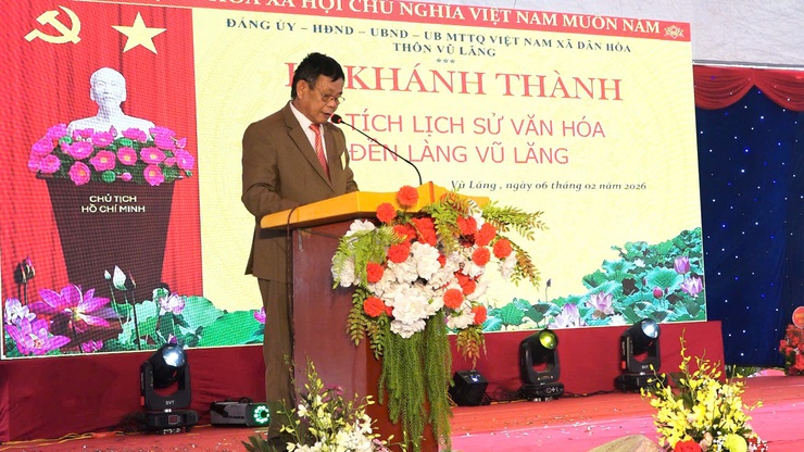 LỄ KHÁNH THÀNH DI TÍCH LỊCH SỬ – VĂN HÓA ĐỀN LÀNG VŨ LĂNG- GÌN GIỮ HỒN CỐT VĂN HÓA, PHÁT HUY GIÁ TRỊ TRUYỀN THỐNG QUÊ HƯƠNG- Ảnh 3.