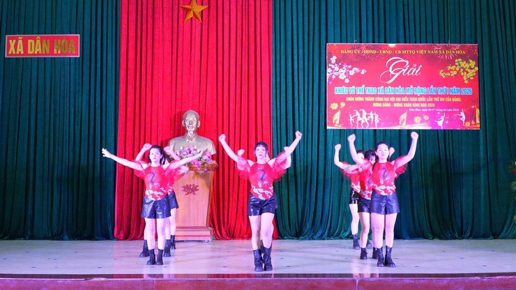 KHAI MẠC GIẢI KHIÊU VŨ THỂ THAO XÃ DÂN HÒA MỞ RỘNG NĂM 2026
Sôi động – chuyên nghiệp – lan tỏa phong trào thể thao quần chúng- Ảnh 13.