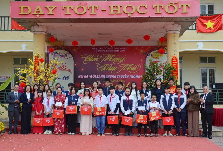 Trường THCS Sơn Lộc tổ chức chuỗi hoạt động chào đón Tết cổ truyền Bính Ngọ 2026- Ảnh 6.