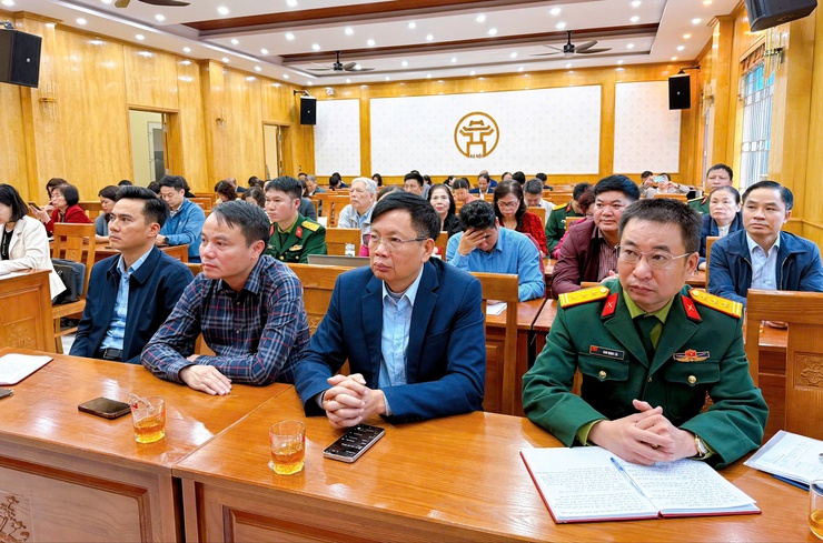 Phường Thanh Liệt tham dự hội nghị trực tuyến quán triệt, triển khai thực hiện Nghị quyết Đại hội XIV của Đảng- Ảnh 3.