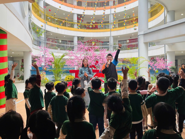 Ấn tượng với chuyên đề kiến tập “Phát triển tình cảm - Kỹ năng xã hội” tại trường Mầm non Tây Hồ- Ảnh 5.