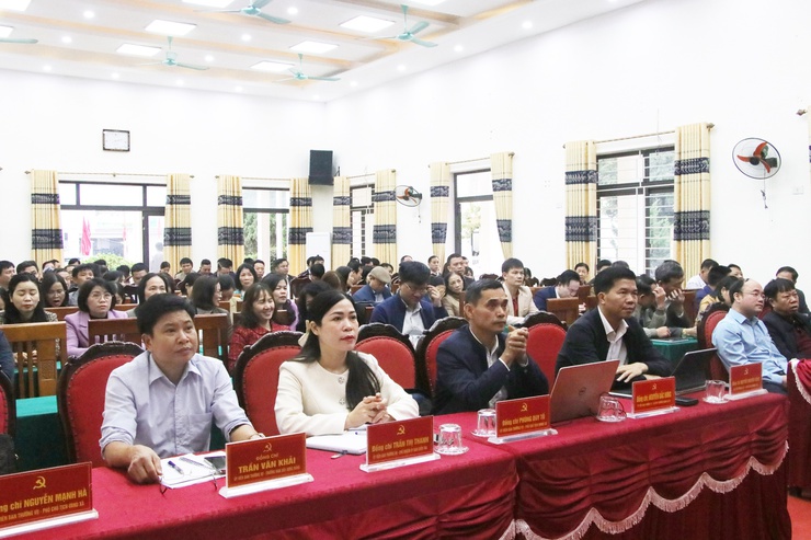 Hội nghị toàn quốc quán triệt, triển khai thực hiện Nghị quyết Đại hội đại biểu toàn quốc lần thứ XIV của Đảng- Ảnh 7.