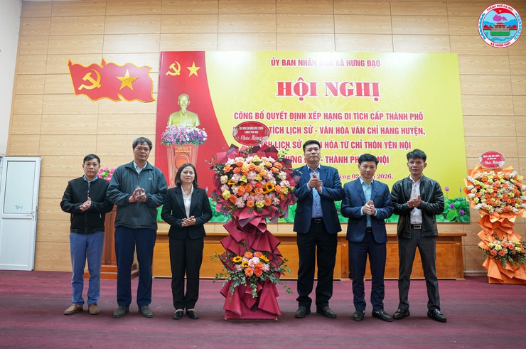 VĂN CHỈ HÀNG HUYỆN VÀ TỪ CHỈ THÔN YÊN NỘI ĐƯỢC XẾP HẠNG DI TÍCH CẤP THÀNH PHỐ- Ảnh 4.