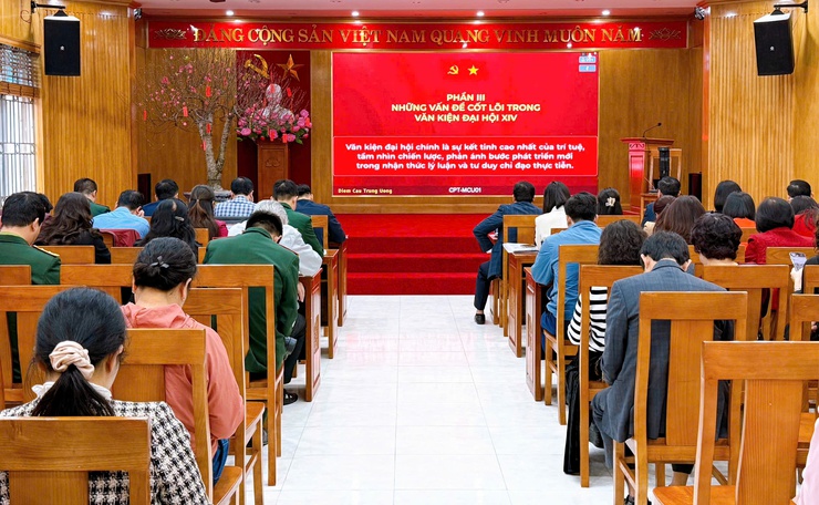 Phường Thanh Liệt tham dự hội nghị trực tuyến quán triệt, triển khai thực hiện Nghị quyết Đại hội XIV của Đảng- Ảnh 5.