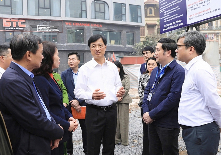 Phường Cầu Giấy triển khai nhiều cách làm sáng tạo trong giải phóng mặt bằng dự án Vành đai 2,5- Ảnh 1.