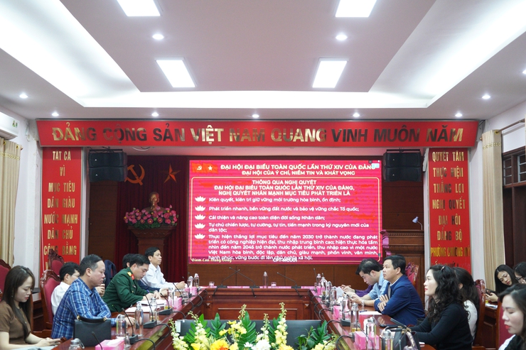 Hội nghị toàn quốc nghiên cứu, học tập, quán triệt và triển khai thực hiện Nghị quyết Đại hội XIV của Đảng- Ảnh 2.