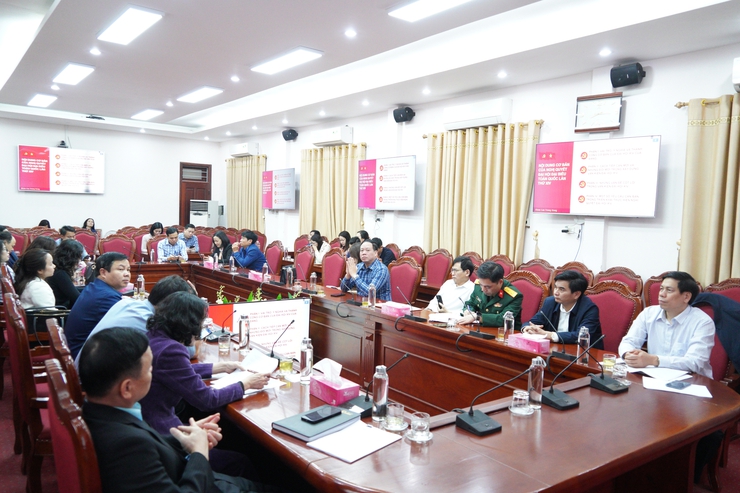 Hội nghị toàn quốc nghiên cứu, học tập, quán triệt và triển khai thực hiện Nghị quyết Đại hội XIV của Đảng- Ảnh 4.