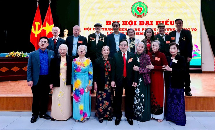 Đại hội đại biểu Hội Cựu thanh niên xung phong phường Giảng Võ lần thứ I, nhiệm kỳ 2026-2031- Ảnh 3.