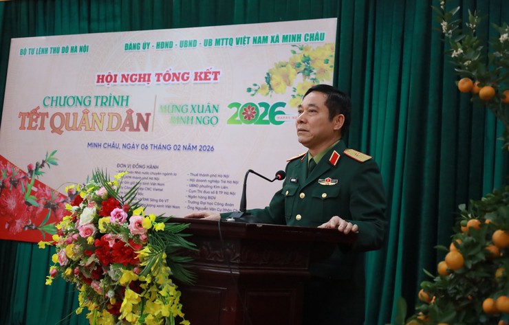 "Tết quân dân" ở Minh Châu – khắc sâu hình ảnh người lính trong giai đoạn mới- Ảnh 9.