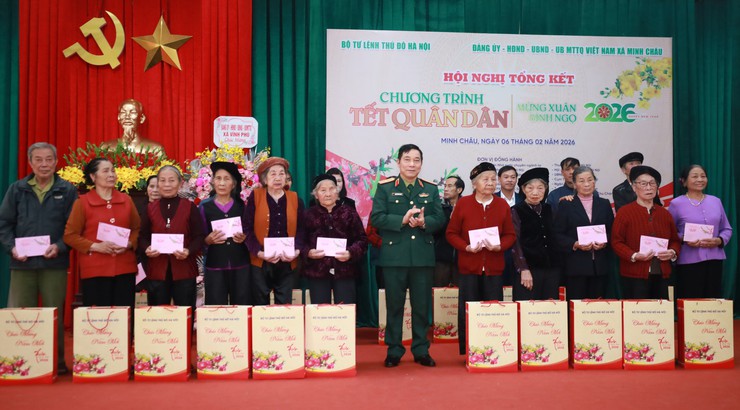 "Tết quân dân" ở Minh Châu – khắc sâu hình ảnh người lính trong giai đoạn mới- Ảnh 11.