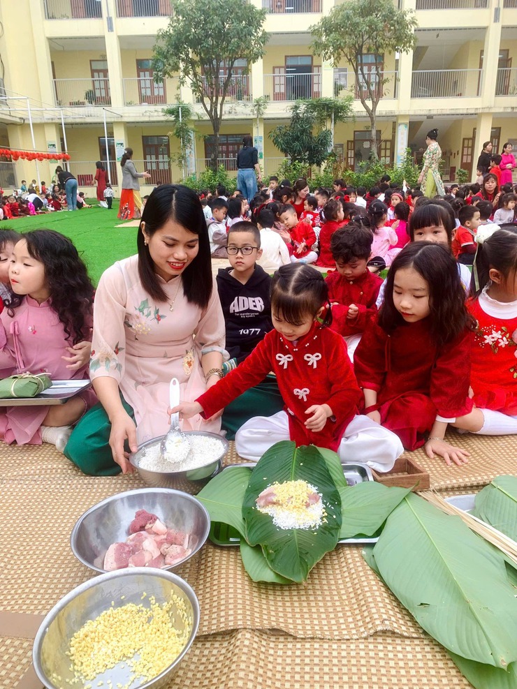 Rộn ràng không khí đón Tết Bính Ngọ 2026 tại các trường học trên địa bàn xã- Ảnh 5.