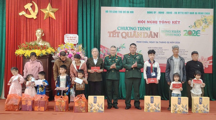 "Tết quân dân" ở Minh Châu – khắc sâu hình ảnh người lính trong giai đoạn mới- Ảnh 20.
