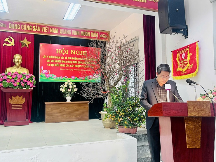 ỦY BAN MTTQ VIỆT NAM XÃ THANH TRÌ TỔ CHỨC THÀNH CÔNG 20 HỘI NGHỊ LẤY Ý KIẾN NHẬN XÉT VÀ TÍN NHIỆM CỦA CỬ TRI NƠI CƯ TRÚ ĐỐI VỚI NGƯỜI ỨNG CỬ ĐẠI BIỂU QUỐC HỘI VÀ HĐND CÁC CẤP NHIỆM KỲ 2026-2031- Ảnh 1.