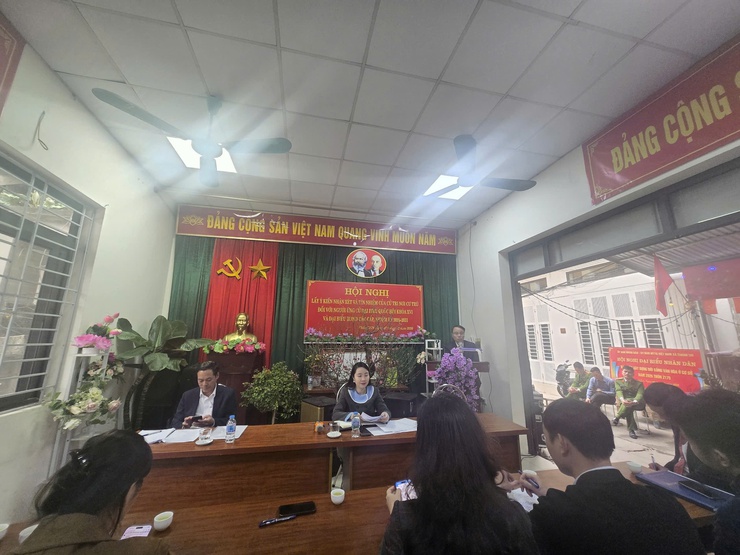 ỦY BAN MTTQ VIỆT NAM XÃ THANH TRÌ TỔ CHỨC THÀNH CÔNG 20 HỘI NGHỊ LẤY Ý KIẾN NHẬN XÉT VÀ TÍN NHIỆM CỦA CỬ TRI NƠI CƯ TRÚ ĐỐI VỚI NGƯỜI ỨNG CỬ ĐẠI BIỂU QUỐC HỘI VÀ HĐND CÁC CẤP NHIỆM KỲ 2026-2031- Ảnh 2.