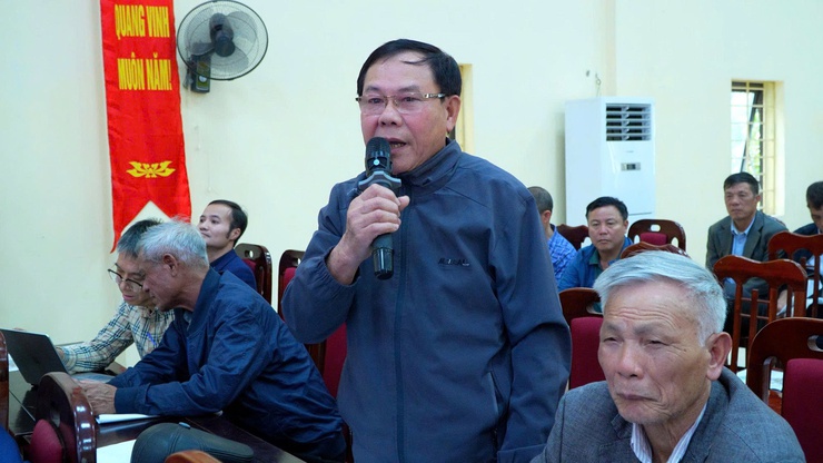 HỘI NGHỊ LẤY Ý KIẾN CƠ QUAN QUẢN LÝ NHÀ NƯỚC, TỔ CHỨC, CHUYÊN GIA VÀ CỘNG ĐỒNG DÂN CƯ ĐỐI VỚI ĐỒ ÁN QUY HOẠCH CHI TIẾT TỶ LỆ 1/500 KHU ĐÔ THỊ THỂ THAO OLYMPIC – PHÂN KHU B, D TRÊN ĐỊA BÀN XÃ DÂN HÒA- Ảnh 9.