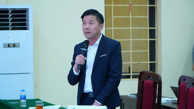 HỘI NGHỊ LẤY Ý KIẾN CƠ QUAN QUẢN LÝ NHÀ NƯỚC, TỔ CHỨC, CHUYÊN GIA VÀ CỘNG ĐỒNG DÂN CƯ ĐỐI VỚI ĐỒ ÁN QUY HOẠCH CHI TIẾT TỶ LỆ 1/500 KHU ĐÔ THỊ THỂ THAO OLYMPIC – PHÂN KHU B, D TRÊN ĐỊA BÀN XÃ DÂN HÒA- Ảnh 8.