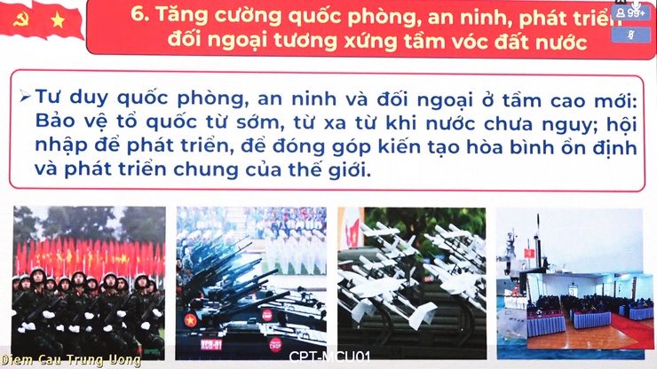 XÃ DÂN HOÀ THAM DỰ HỘI NGHỊ TOÀN QUỐC NGHIÊN CỨU, HỌC TẬP, QUÁN TRIỆT VÀ TRIỂN KHAI THỰC HIỆN NGHỊ QUYẾT ĐẠI HỘI XIV CỦA ĐẢNG - Ảnh 6.