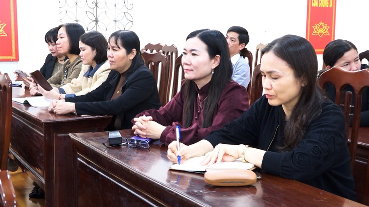 XÃ DÂN HOÀ THAM DỰ HỘI NGHỊ TOÀN QUỐC NGHIÊN CỨU, HỌC TẬP, QUÁN TRIỆT VÀ TRIỂN KHAI THỰC HIỆN NGHỊ QUYẾT ĐẠI HỘI XIV CỦA ĐẢNG - Ảnh 8.