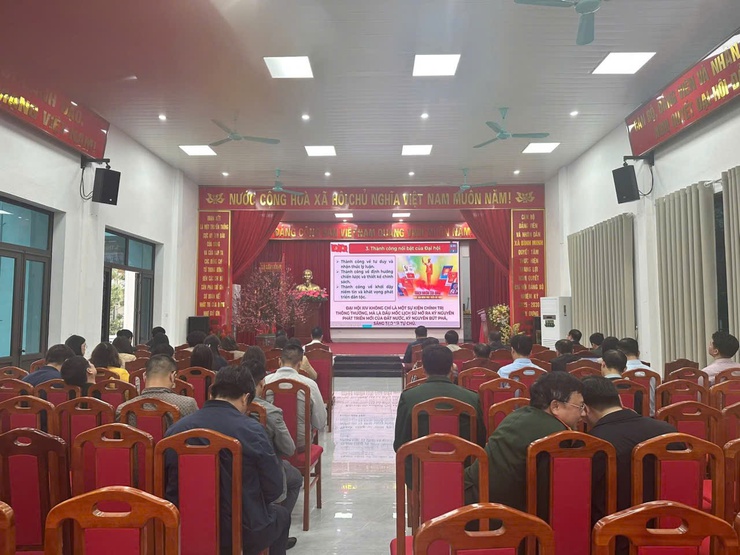 Bình Minh tham dự trực tuyến hội nghị quán triệt, triển khai thực hiện Nghị quyết Đại hội XIV của Đảng- Ảnh 2.