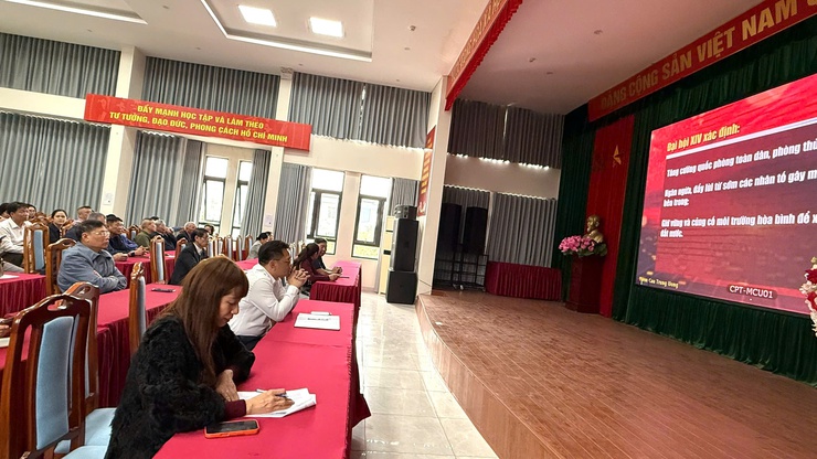 PHƯỜNG HỒNG HÀ THAM DỰ HỘI NGHỊ TRỰC TUYẾN TOÀN QUỐC QUÁN TRIỆT, TRIỂN KHAI NGHỊ QUYẾT ĐẠI HỘI XIV CỦA ĐẢNG- Ảnh 2.