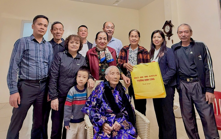 UBND phường Định Công: Thăm hỏi, tặng quà nhân dịp Tết Nguyên đán Bính Ngọ năm 2026.- Ảnh 9.