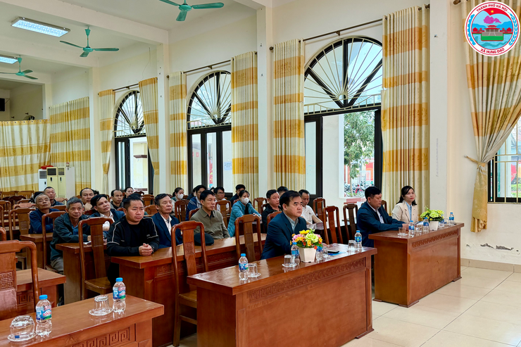 HỘI NGHỊ TUYÊN TRUYỀN, PHỔ BIẾN KIẾN THỨC AN TOÀN THỰC PHẨM TRÊN ĐỊA BÀN XÃ HƯNG ĐẠO- Ảnh 1.