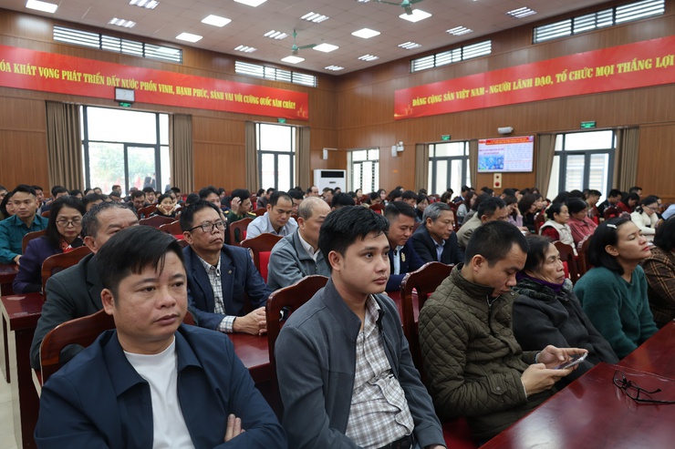 Xã Tiến Thắng học tập, quán triệt và triển khai thực hiện Nghị quyết Đại hội lần thứ XIV của Đảng- Ảnh 5.