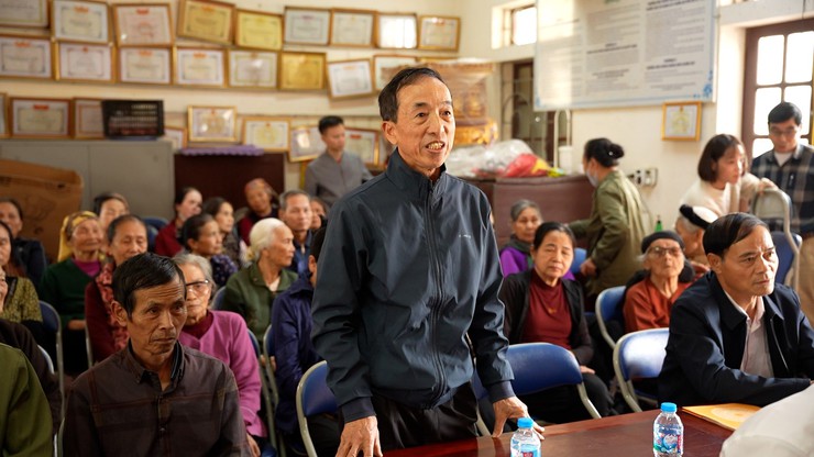 Xã Dương Hoà lấy ý kiến cử tri nơi cư trú đối với người ứng cử đại biểu HĐND các cấp tại thôn Chùa Ngụ- Ảnh 4.