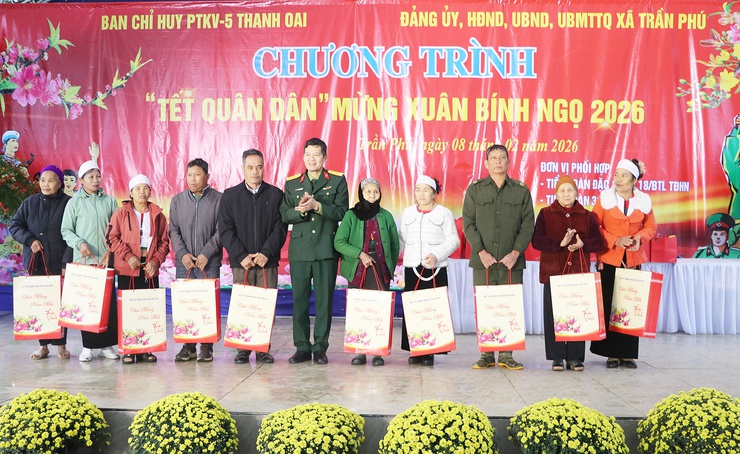 Xã Trần Phú tổ chức Chương trình “Tết quân – dân” Xuân Bính Ngọ 2026- Ảnh 10.