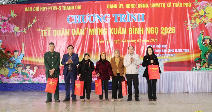 Xã Trần Phú tổ chức Chương trình “Tết quân – dân” Xuân Bính Ngọ 2026- Ảnh 12.