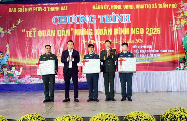 Xã Trần Phú tổ chức Chương trình “Tết quân – dân” Xuân Bính Ngọ 2026- Ảnh 13.