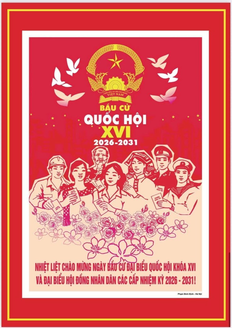 HƯỚNG DẪN CÔNG TÁC TRANG TRÍ ĐỊA ĐIỂM BỎ PHIẾU BẦU CỬ ĐẠI BIỂU QUỐC HỘI KHOÁ XVI VÀ ĐẠI BIỂU HĐND CÁC CẤP NHIỆM KỲ 2026-2031- Ảnh 8.