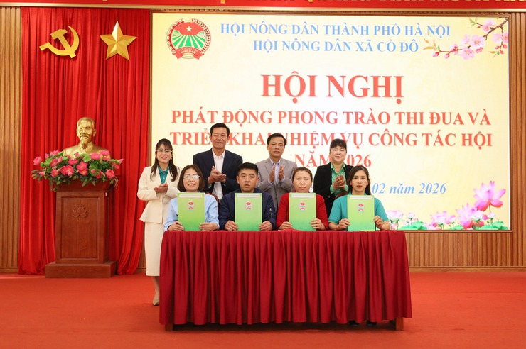 HỘI NÔNG DÂN XÃ CỔ ĐÔ TỔ CHỨC PHÁT ĐỘNG PHONG TRÀO THI ĐUA NĂM 2026- Ảnh 4.