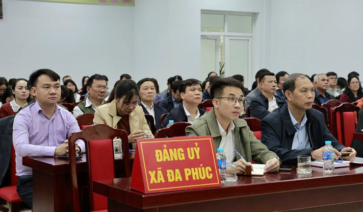 Xã Đa Phúc - Tiếp sóng Hội nghị trực tuyến toàn quốc nghiên cứu, học tập, quán triệt và triển khai thực hiện Nghị quyết Đại hội XIV của Đảng- Ảnh 2.