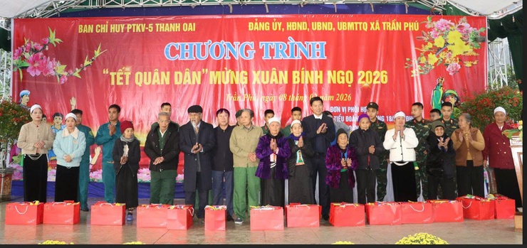 Xã Trần Phú tổ chức Chương trình “Tết quân – dân” Xuân Bính Ngọ 2026- Ảnh 11.