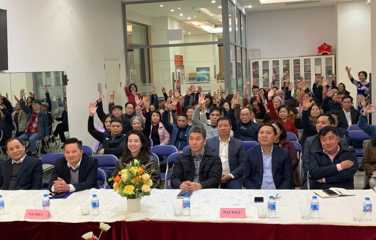 100% cử tri nơi cư trú tín nhiệm giới thiệu đồng chí Nguyễn Thanh Liêm tham gia đại biểu HĐND thành phố Hà Nội - Ảnh 1.