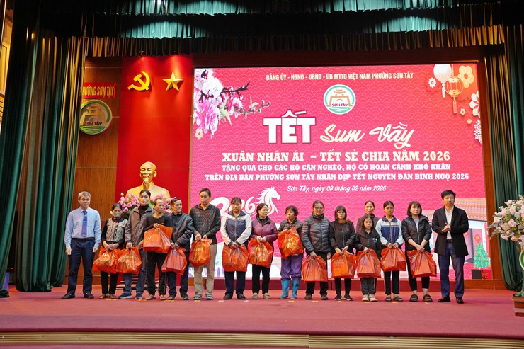 SƠN TÂY ẤM ÁP CHƯƠNG TRÌNH TẾT SUM VẦY “ XUÂN NHÂN ÁI – TẾT SẺ CHIA- Ảnh 4.