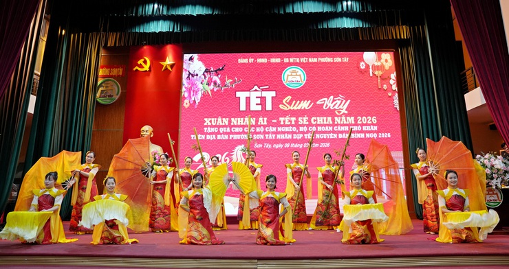 SƠN TÂY ẤM ÁP CHƯƠNG TRÌNH TẾT SUM VẦY “ XUÂN NHÂN ÁI – TẾT SẺ CHIA- Ảnh 8.