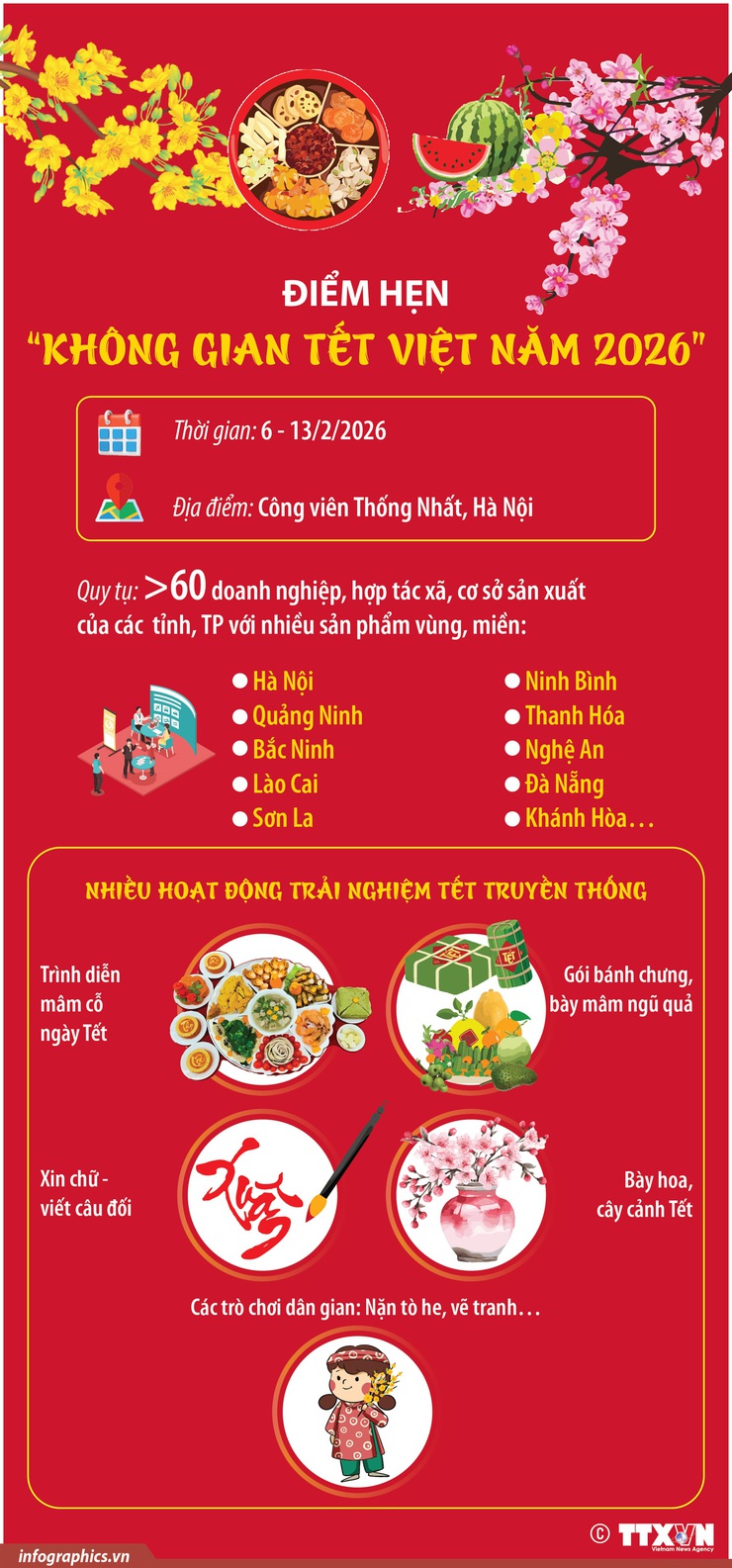 Điểm hẹn “Không gian Tết Việt năm 2026”- Ảnh 1.