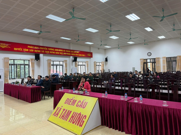 Xã Tam Hưng tham dự Hội nghị trực tuyến toàn quốc nghiên cứu, học tập, quán triệt và triển khai thực hiện NQ đại hội XIV của Đảng

- Ảnh 1.