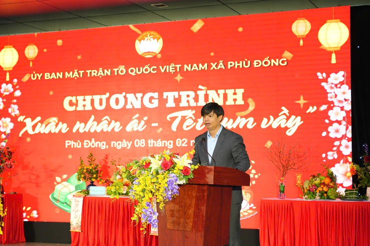 Xã Phù Đổng tổ chức Chương trình “Xuân nhân ái - Tết sum vầy” năm 2026- Ảnh 2.