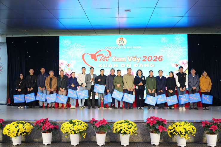 Xã Phù Đổng tổ chức Chương trình “Xuân nhân ái - Tết sum vầy” năm 2026- Ảnh 3.