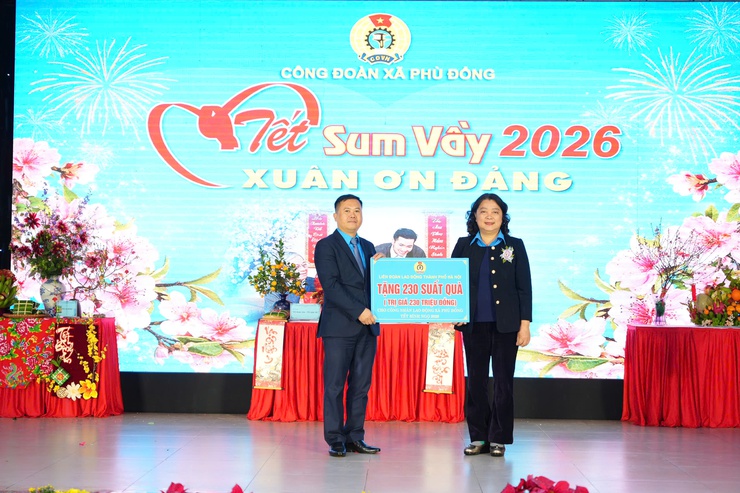 Xã Phù Đổng tổ chức Chương trình “Xuân nhân ái - Tết sum vầy” năm 2026- Ảnh 12.