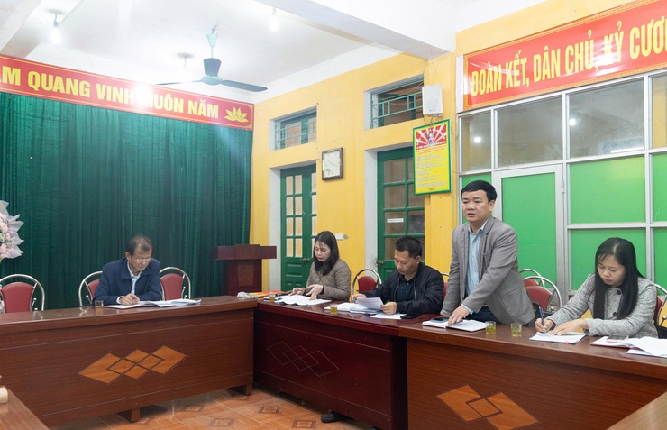 Đoàn giám sát số 1 của Đảng ủy xã làm việc với thôn Bặt Chùa và thôn Cầu Bầu về công tác chuẩn bị Tết Nguyên Đan và bầu cử đại biểu Quốc Hội và đại biểu HĐND các cấp nhiệm kỳ 2026-2031- Ảnh 6.