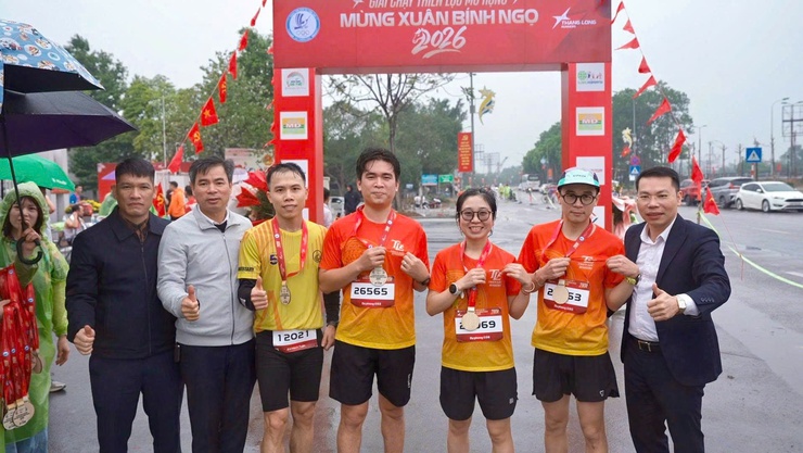 GIẢI CHẠY THIÊN LỘC MỞ RỘNG MỪNG XUÂN BÍNH NGỌ 2026 SÔI NỔI, LAN TỎA PHONG TRÀO RÈN LUYỆN THỂ DỤC THỂ THAO- Ảnh 3.