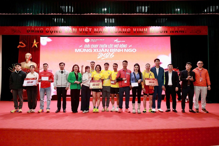 GIẢI CHẠY THIÊN LỘC MỞ RỘNG MỪNG XUÂN BÍNH NGỌ 2026 SÔI NỔI, LAN TỎA PHONG TRÀO RÈN LUYỆN THỂ DỤC THỂ THAO- Ảnh 9.