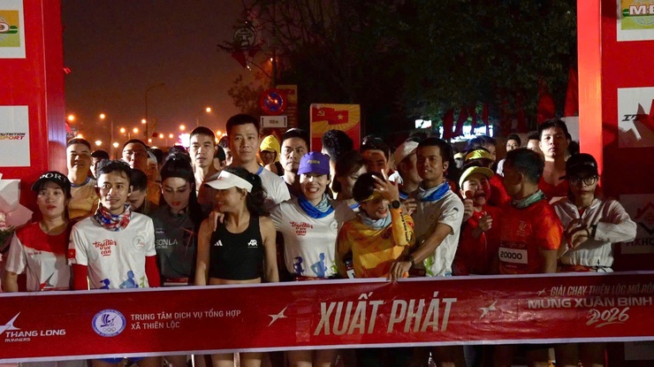 GIẢI CHẠY THIÊN LỘC MỞ RỘNG MỪNG XUÂN BÍNH NGỌ 2026 SÔI NỔI, LAN TỎA PHONG TRÀO RÈN LUYỆN THỂ DỤC THỂ THAO- Ảnh 2.